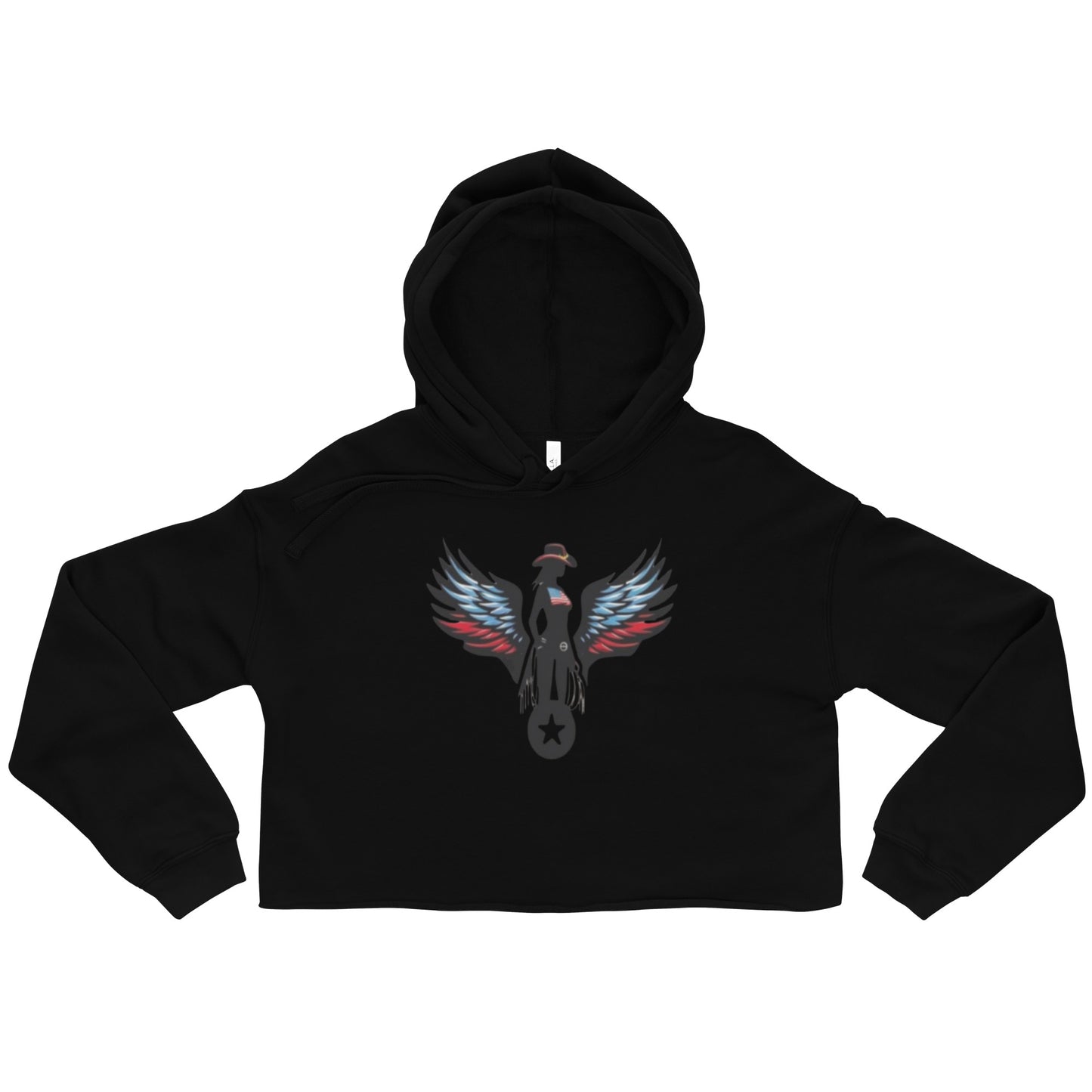 Cavalry Trails Logo Cropped Hoodie – Stylish & Trendy Statement Piece